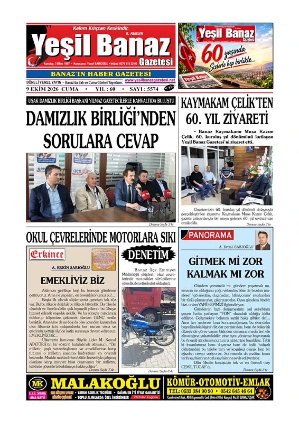 9 EKİM 2026 CUMA