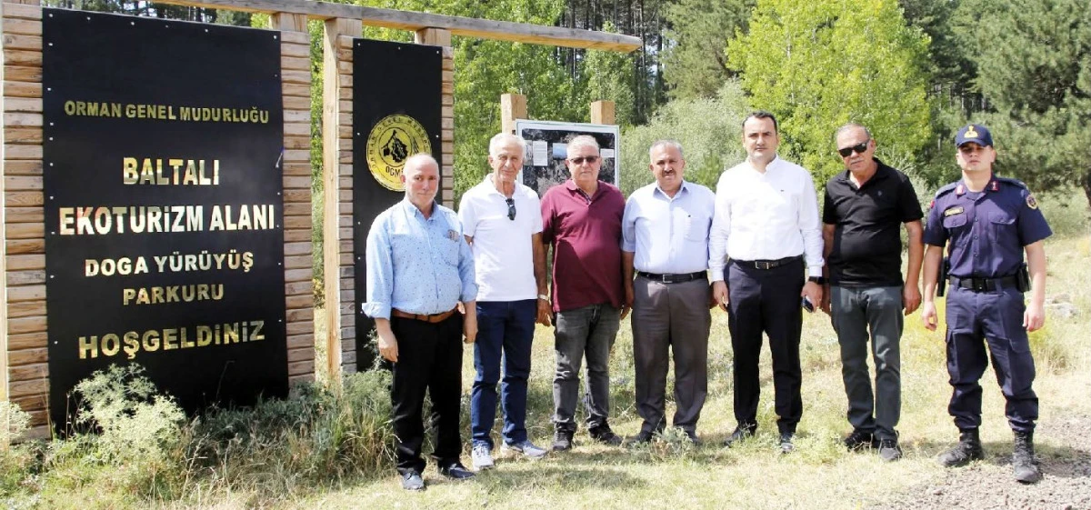 BALTALI K&Ouml;Y&Uuml; G&Ouml;LETİNDEKİ EKOTURİZM PARKURU İNCELENDİ