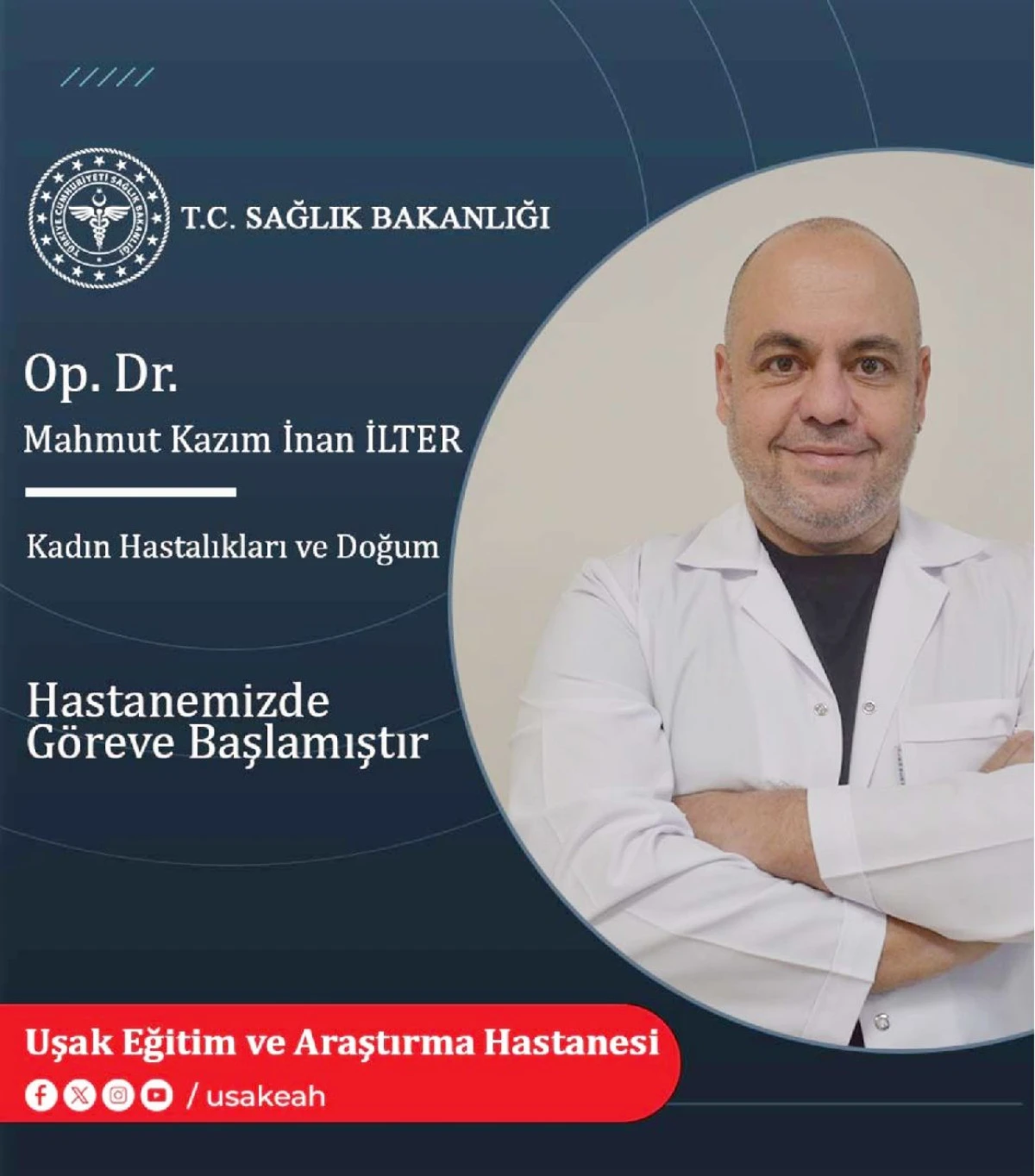 BAŞARILI BİR HEKİM DAHA GÖREVE BAŞLADI