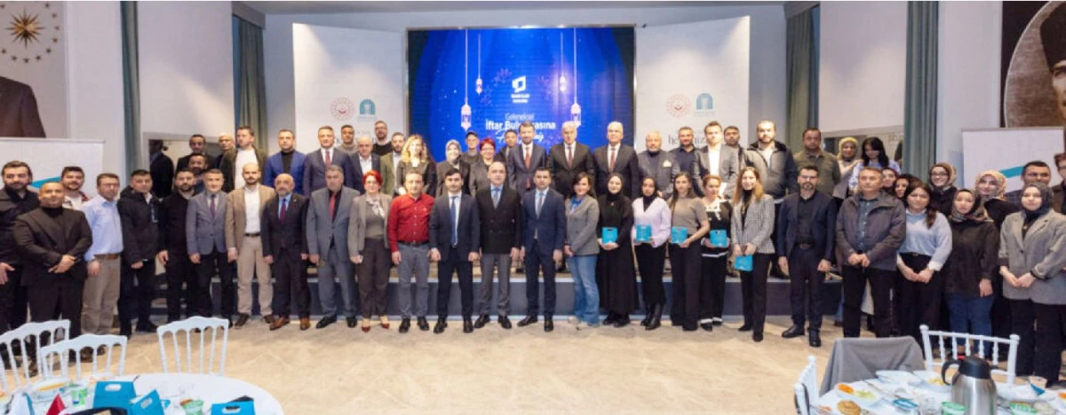 BASIN İLAN KURUMU&rsquo;NUN GELENEKSELLEŞEN İFTAR SOFRASI DAR&Uuml;LACEZE&rsquo;DE KURULDU