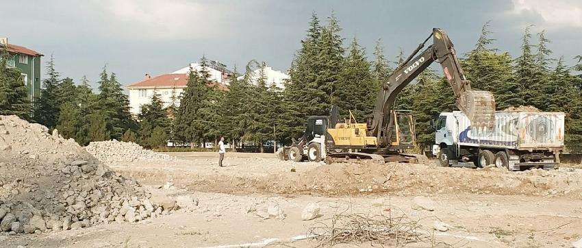 ÇPL YENİ OKUL İNŞAATI BAŞLADI