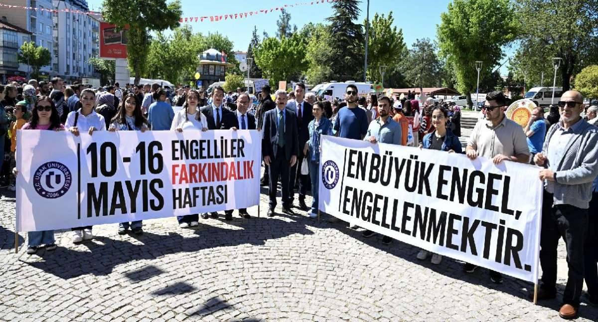 “ENGELLİLER VE AİLE HAFTASI” KAPSAMINDA FARKINDALIK YÜRÜYÜŞÜ GERÇEKLEŞTİRİLDİ