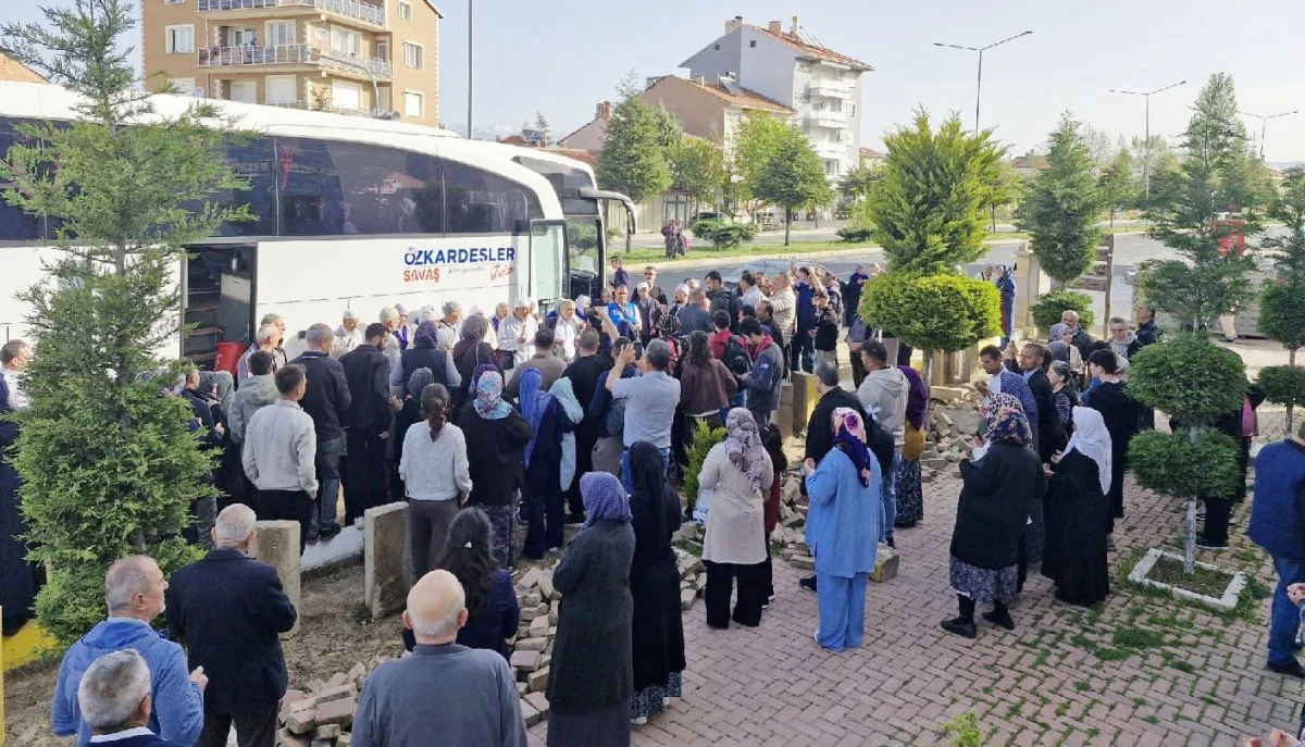 HACI ADAYLARI KUTSAL TOPRAKLARA UĞURLANDI