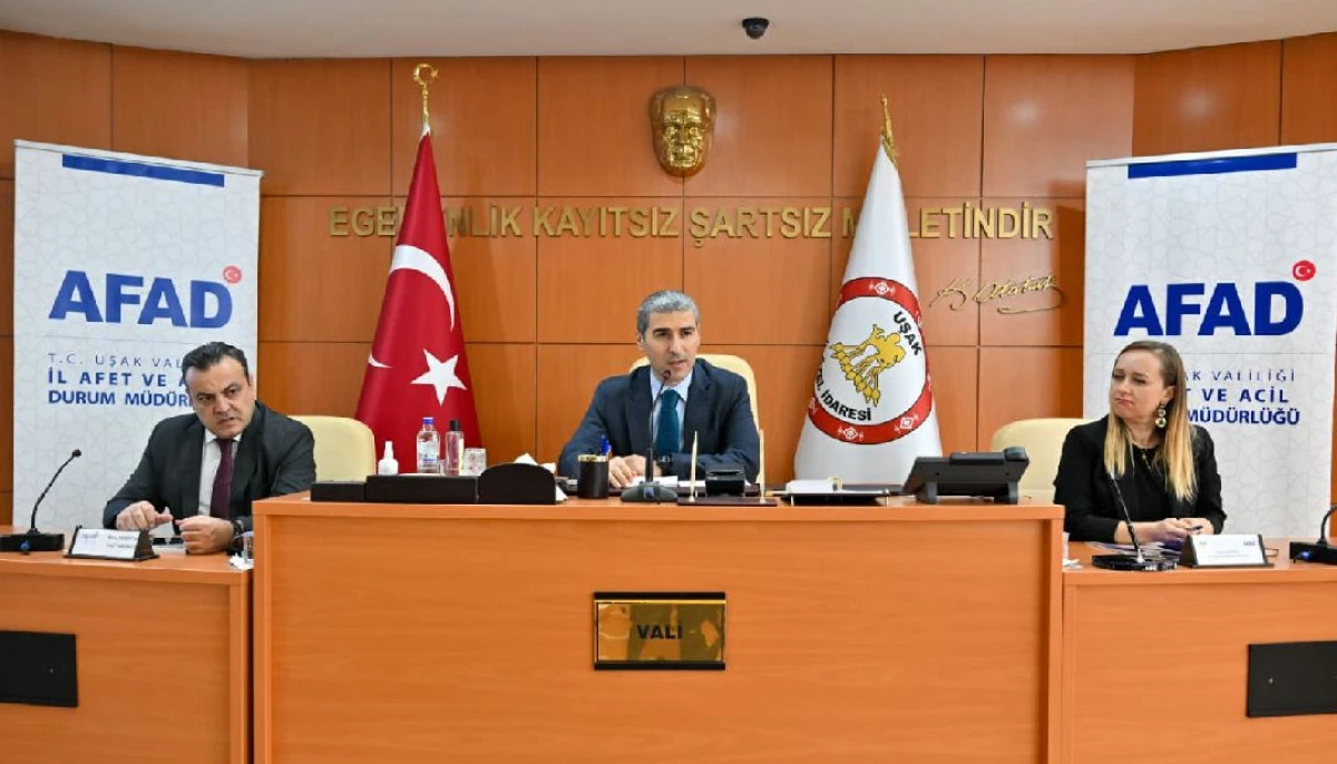 İL AFET VE ACİL DURUM KOORDİNASYON KURULU 2026 YILI İLK TOPLANTISINI GER&Ccedil;EKLEŞTİRDİ