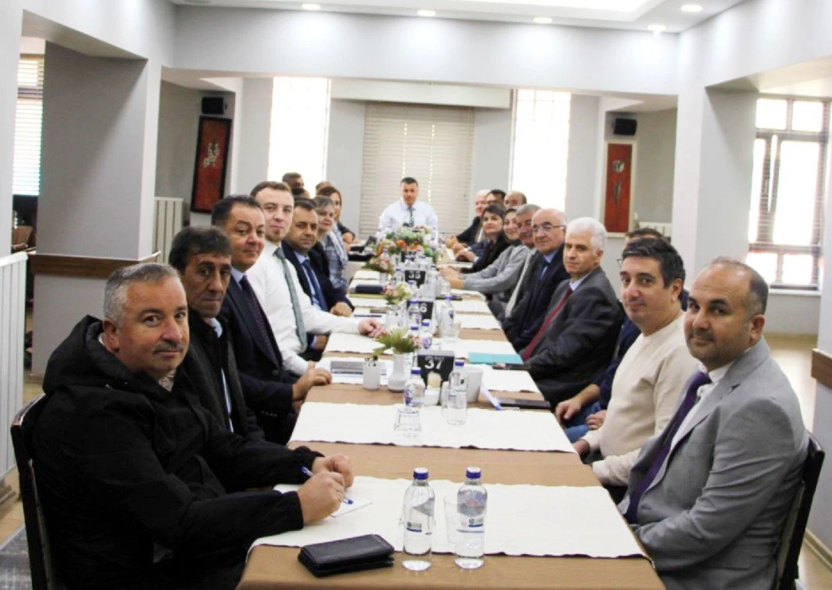 İLÇE İDARE ŞUBE BAŞKANLARI TOPLANTISI YAPILDI
