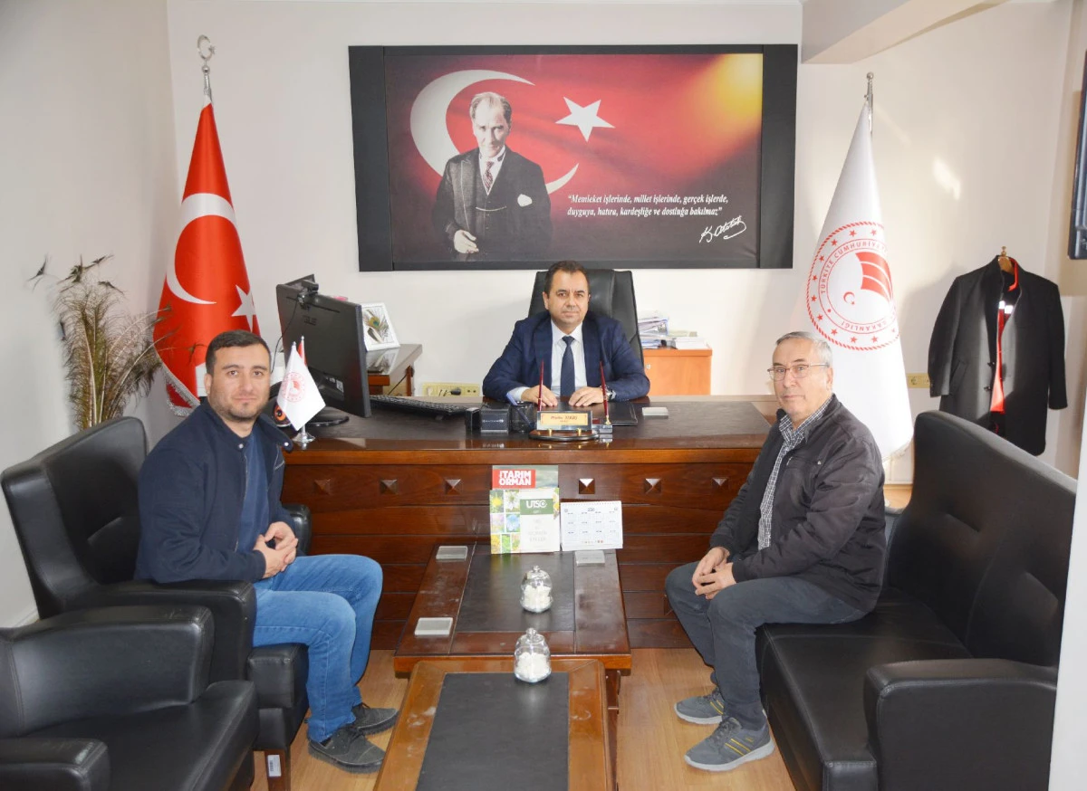 İLÇE TARIM MÜDÜRÜ GÖREVE BAŞLADI