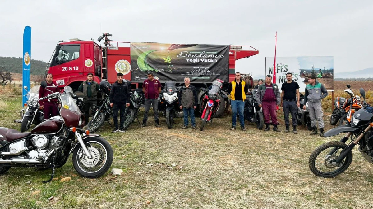 İLÇEMİZDE AĞAÇLANDIRMA ETKİNLİKLERİ DEVAM EDİYOR