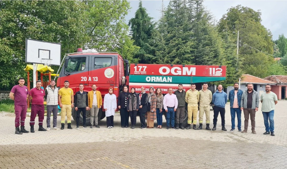 İL&Ccedil;EMİZDE &Ouml;ĞRENCİLERE ORMAN YANGINLARI EĞİTİMİ