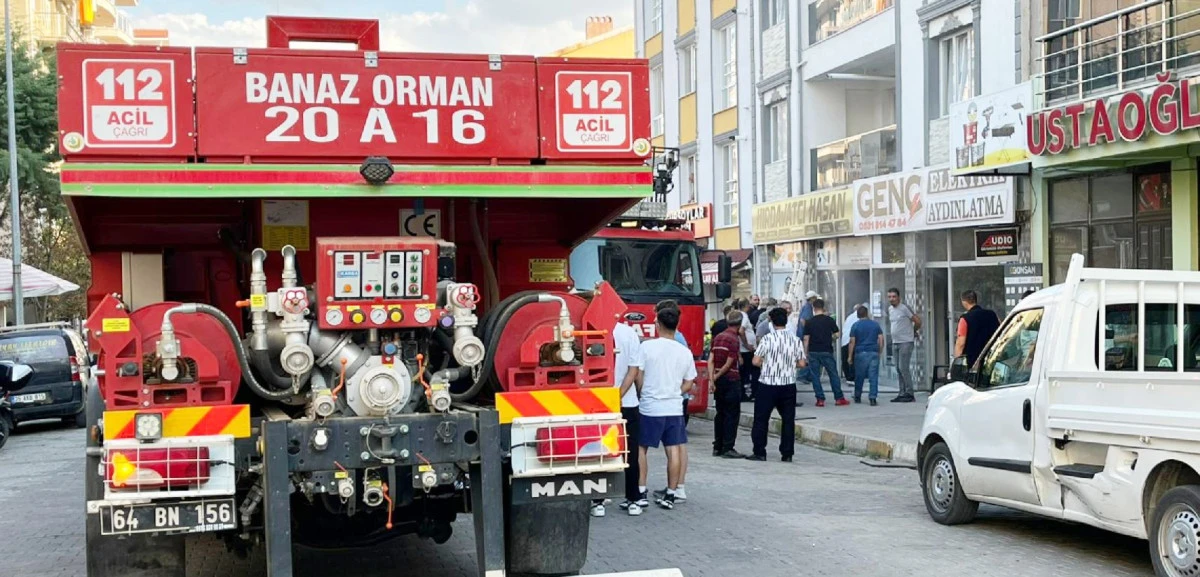 İŞYERİNDE ÇIKAN YANGIN BÜYÜMEDEN SÖNDÜRÜLDÜ