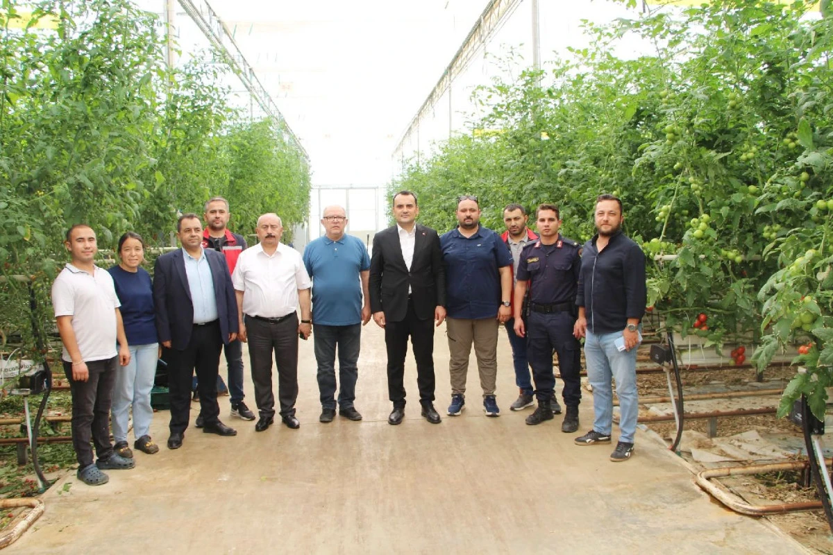 KAYMAKAM &Ccedil;ELİK ZİYARETLERİNİ S&Uuml;RD&Uuml;R&Uuml;YOR