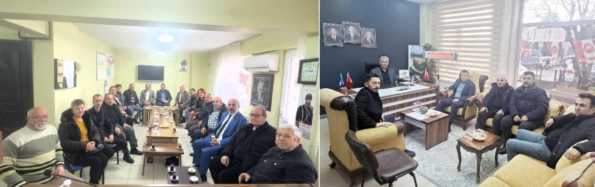 KAYMAKAM&rsquo;DAN SİYASİ PARTİLERE ZİYARET