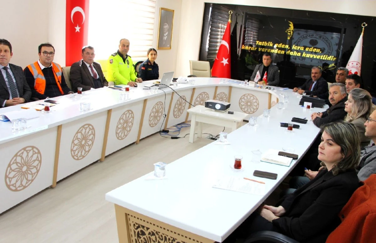 KIŞ TEDBİRLERİ  TOPLANTISI YAPILDI