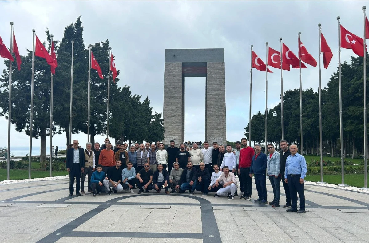 SANAYİ ESNAFI ÇANAKKALE GEZİSİNE GİTTİ