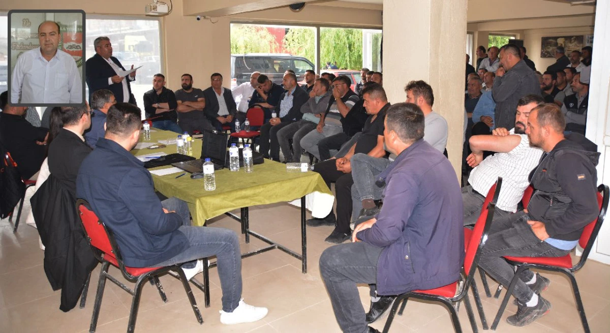 TAŞIYICILAR KOOPERATİFİNDE YENİ BAŞKAN DURMUŞ S&Ouml;NMEZ