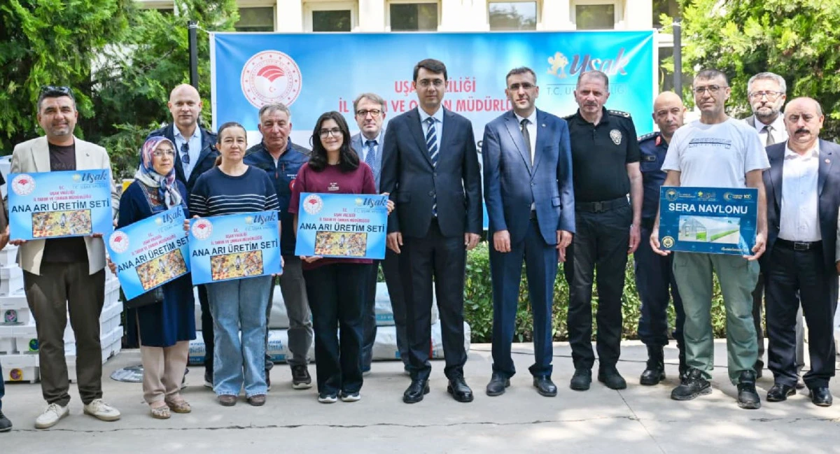 &Uuml;RETİCİLERE EKİPMAN VE MALZEME DAĞITILDI