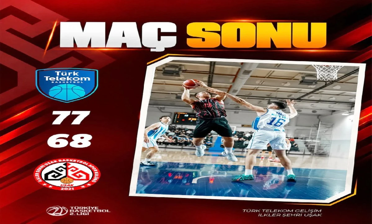 UŞAK BASKETBOL&rsquo;DEN İLK GALİBİYET