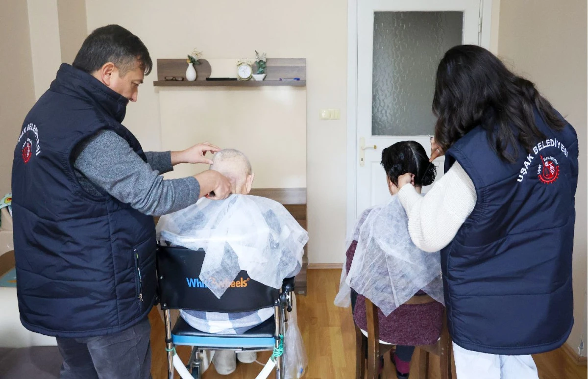 UŞAK BELEDİYESİ’NDEN KİMSESİZLERE DESTEK