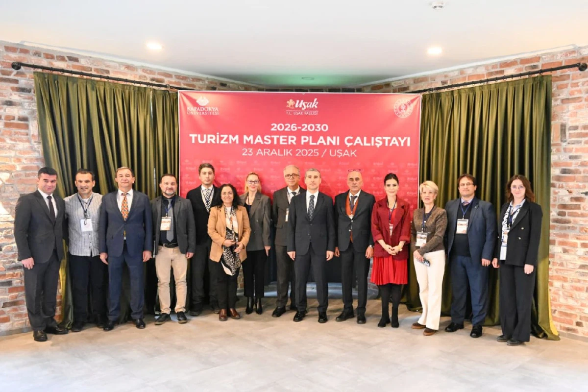 &ldquo;UŞAK TURİZM MASTER PLANI ARAMA KONFERANSI&rdquo; &Ccedil;ALIŞTAYI GER&Ccedil;EKLEŞTİRİLDİ