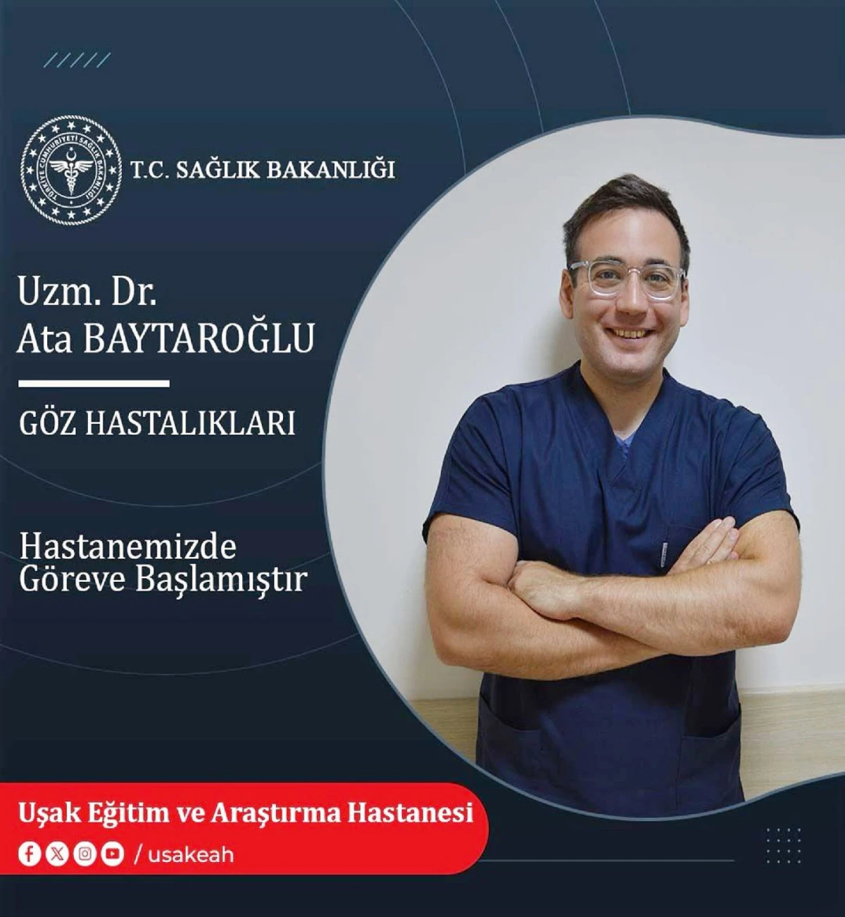 UŞAK’TA GÖZ DOKTORU SEVİNCİ BANAZ’A DA VAR MI?