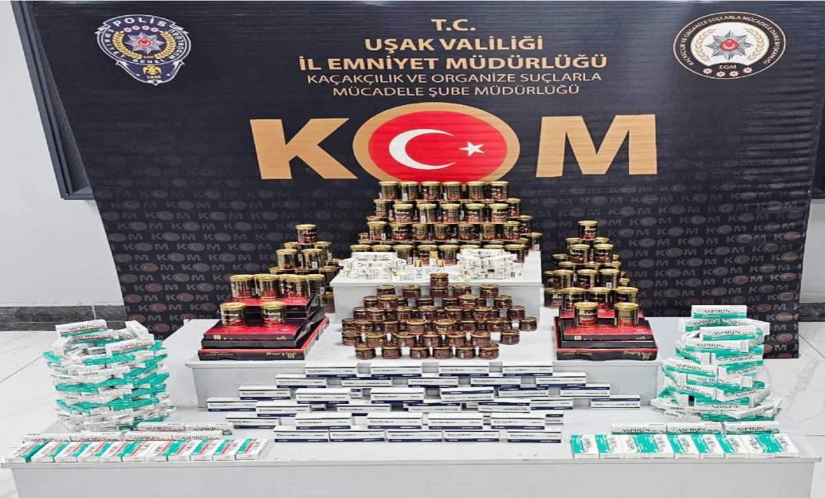 UŞAK&rsquo;TA KA&Ccedil;AK İLA&Ccedil; OPERASYONU