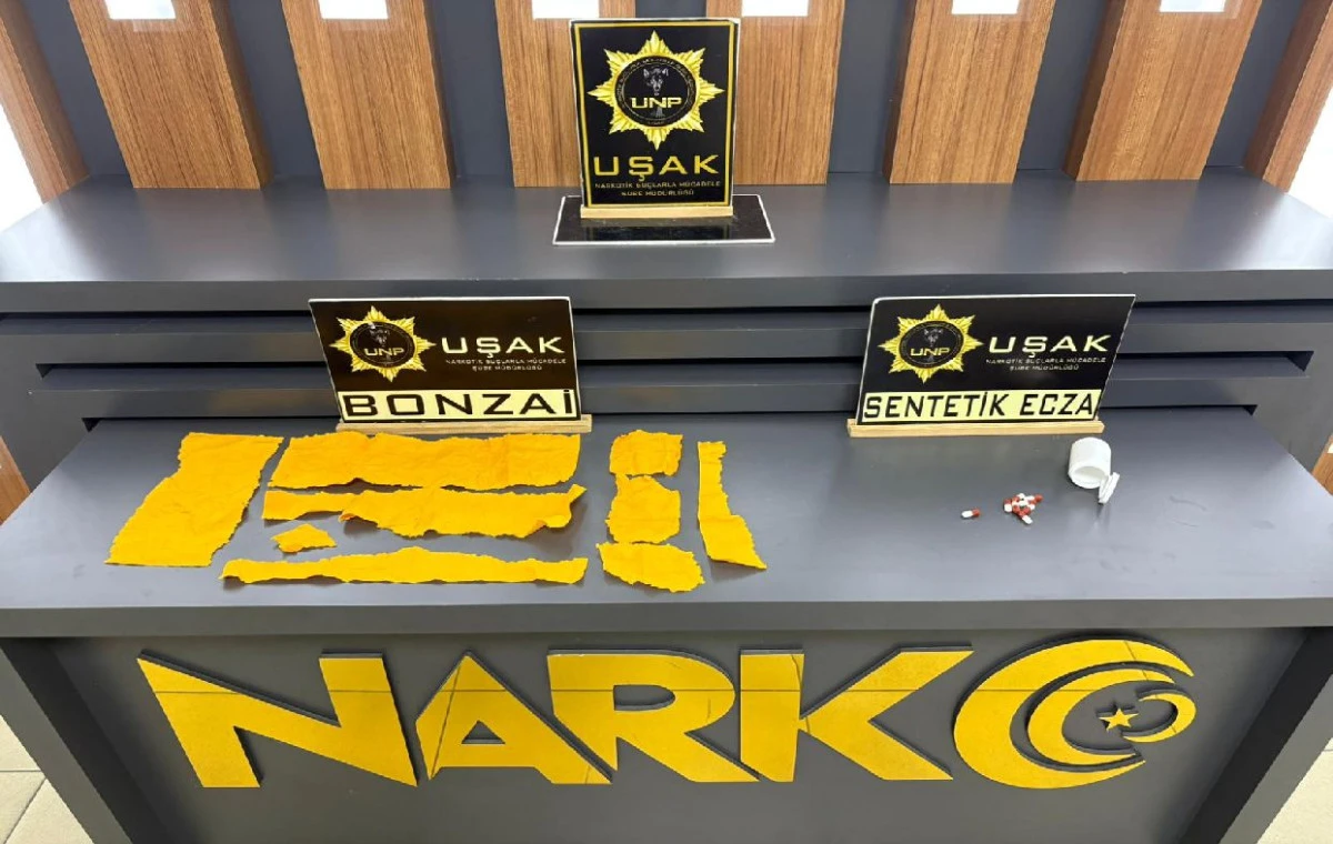 UŞAK&rsquo;TA UYUŞTURUCU OPERASYONU