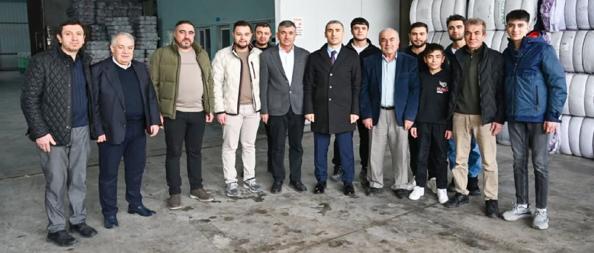 VALİ AKTAŞ&rsquo;TAN UŞAK DERİ (KARMA) OSB&rsquo;YE ZİYARET
