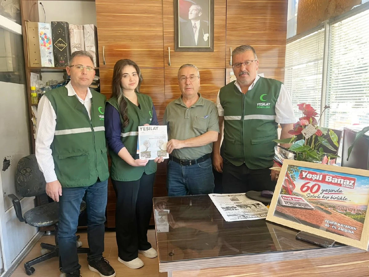 YEŞİLAY BANAZ EKİBİ SAHALARDA